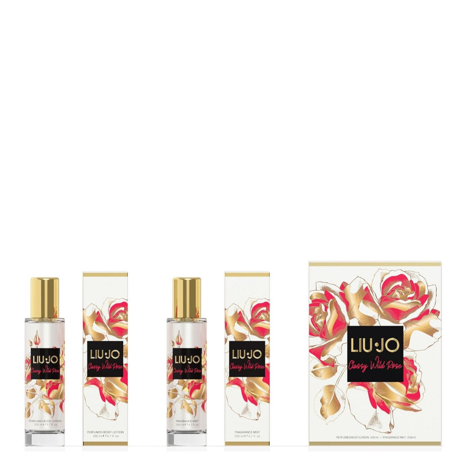 Classy Wild Rose - Coffret Brume Parfumée 200 ml + Lait Corps 200 ml