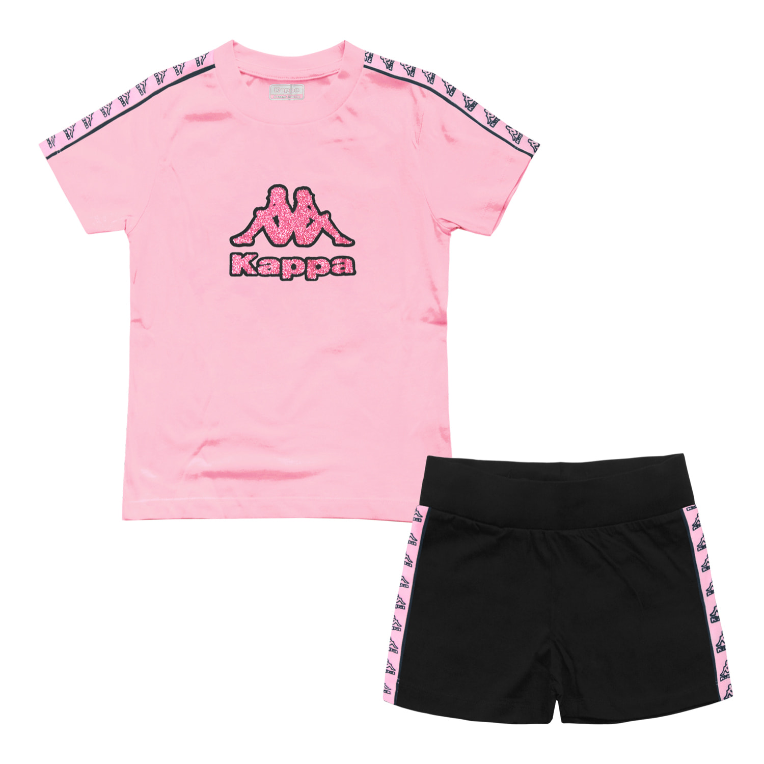 Completo Corto Bimba Ragazza KAPPA Cotone