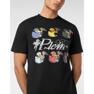 PHILIPP PLEIN Camiseta de cuello redondo y manga corta DUCK