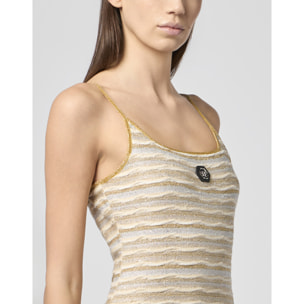 PHILIPP PLEIN Knitted Tank Top