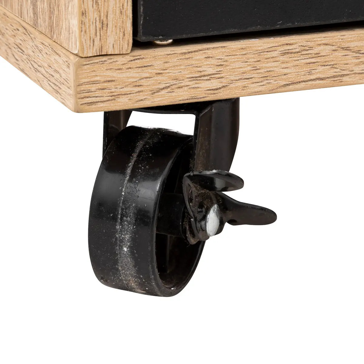 Desserte 3 niveaux Noir Aliaj