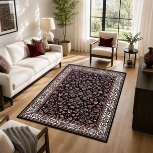 Tapis oriental tissé motif ancestral SILO
