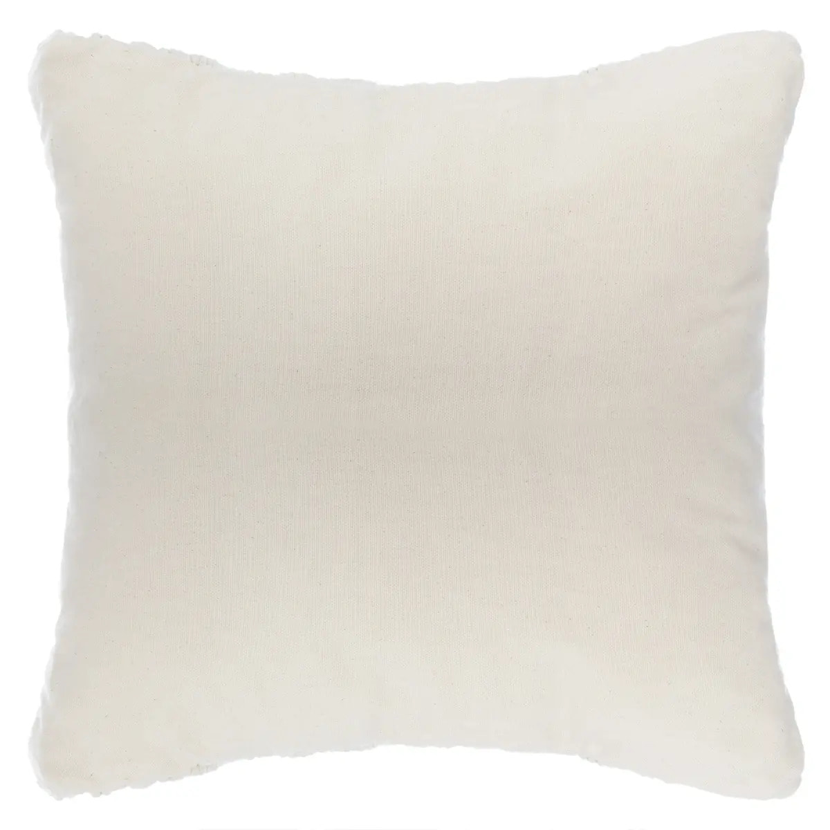 Coussin "Eté Indien" en macramé 40x40 cm