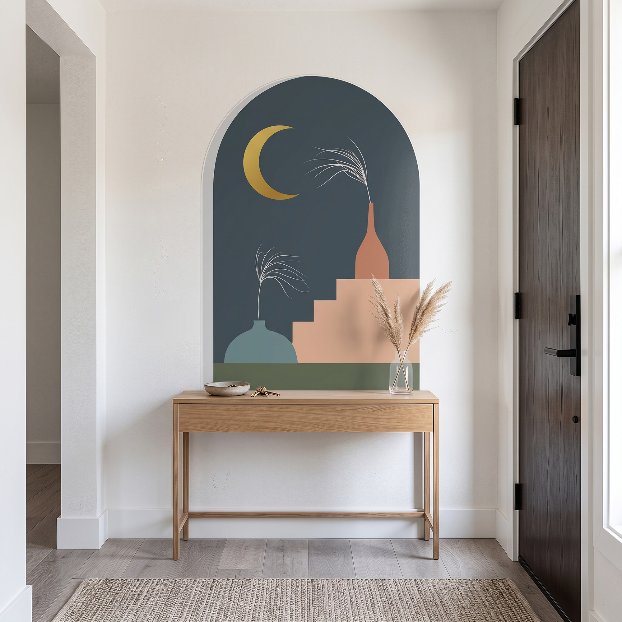 Papier peint intissé pré-encollé fresques géantes - ARCHE NUIT PAISIBLE