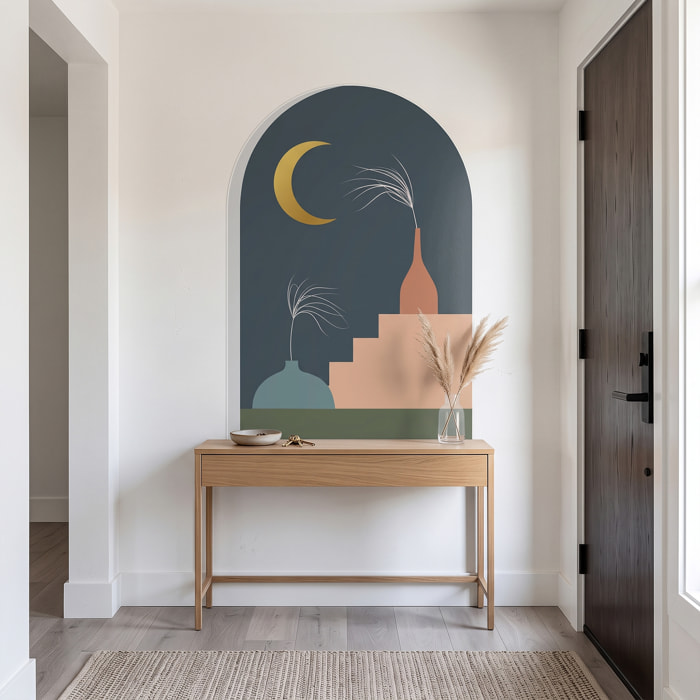 Papier peint intissé pré-encollé fresques géantes - ARCHE NUIT PAISIBLE