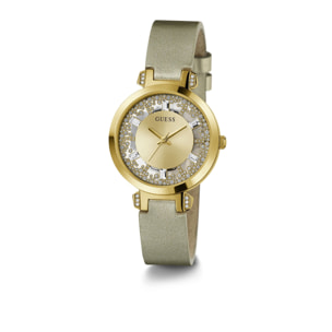 Guess Reloj Analógico De Cuarzo Gd Crystal Clear