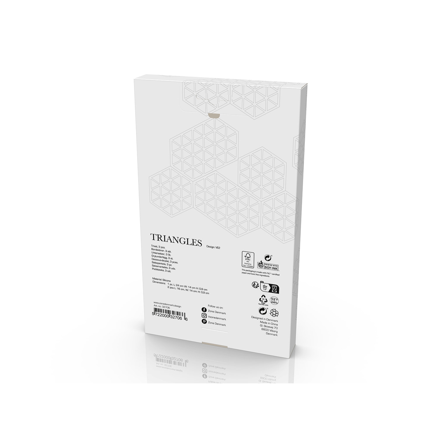 Dessous-de-plat Triangles