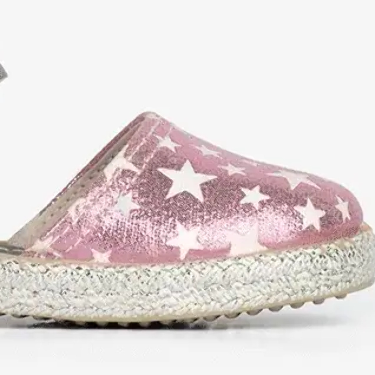 Conguitos - Sandali estivi in juta con zeppa per bambina comodi