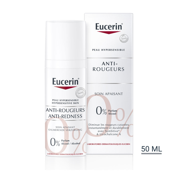 Anti-Rougeurs - Soin Jour & Nuit Apaisant - Peaux Hypersensibles 50 ml