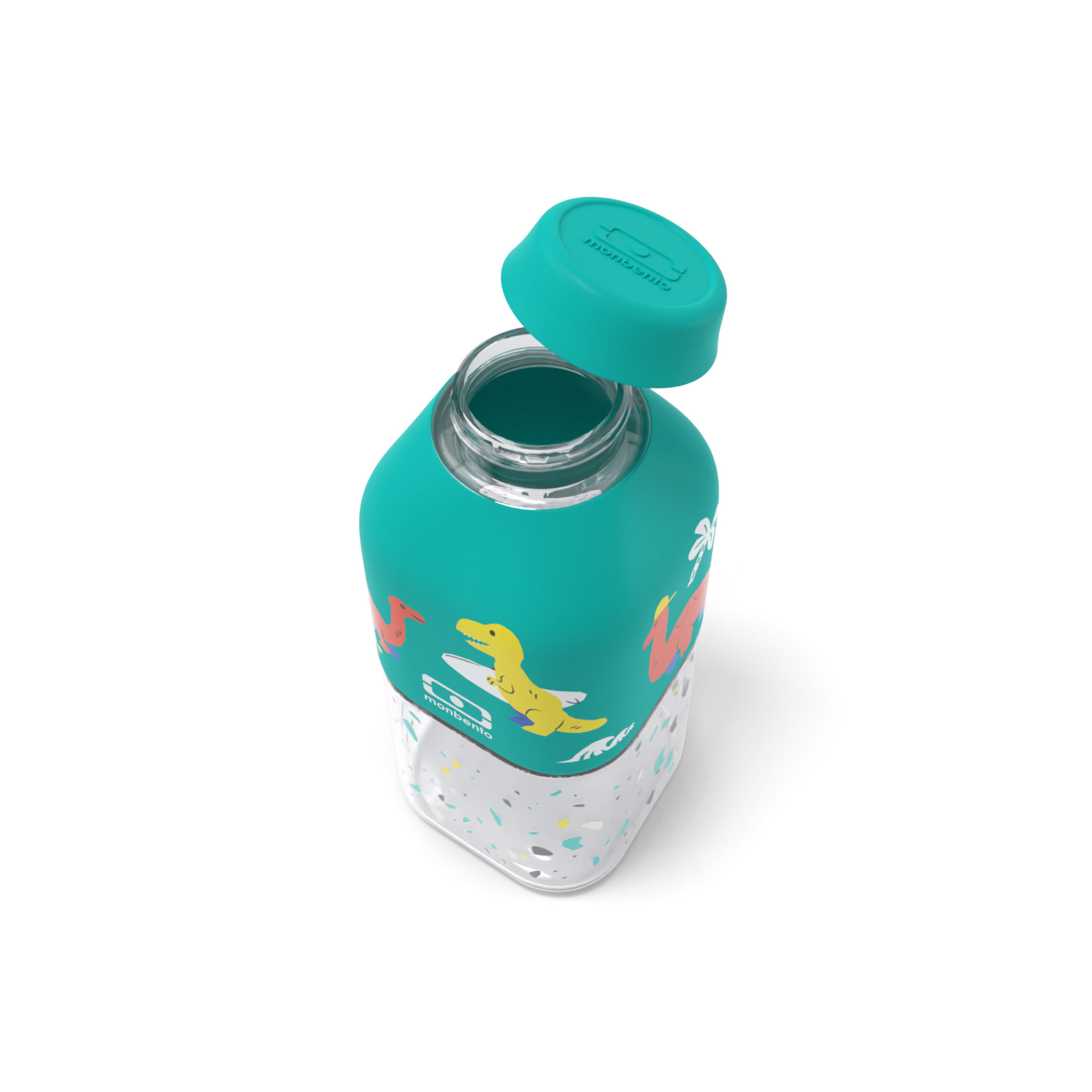 Bouteille réutilisable pour enfants Positive S 330ml Bleu Dino