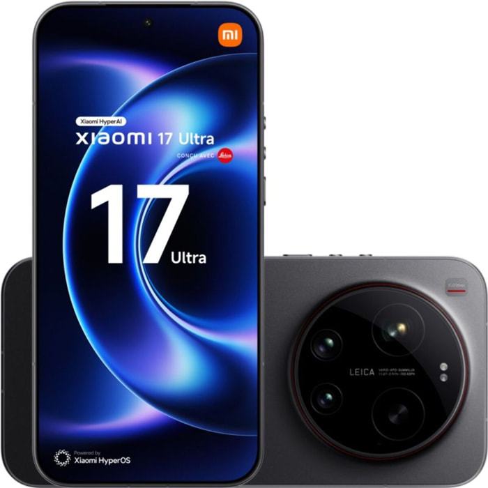 Smartphone XIAOMI 17 Ultra conçu avec Leica 512Go Noir 5G