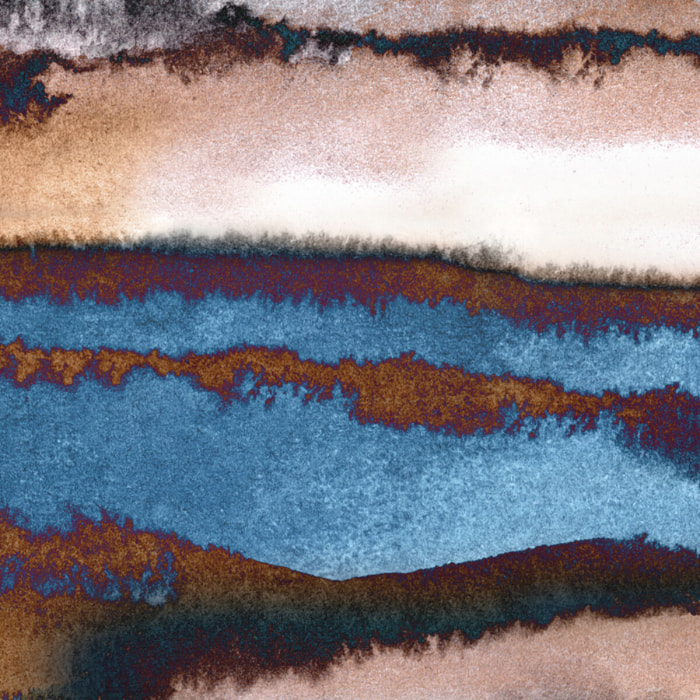 Papier peint panoramique Shibori