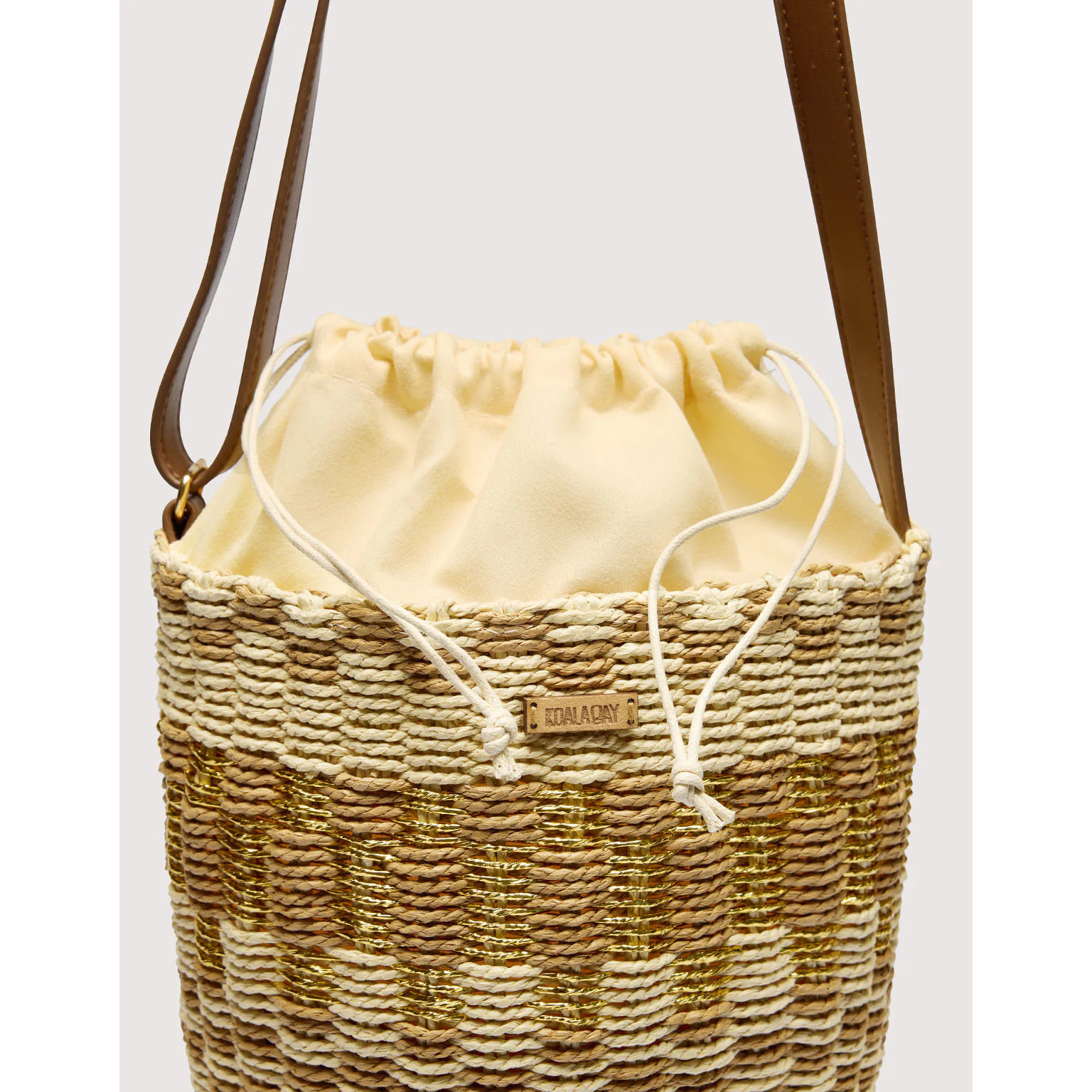 Bandolera Beige Oro - Jelya