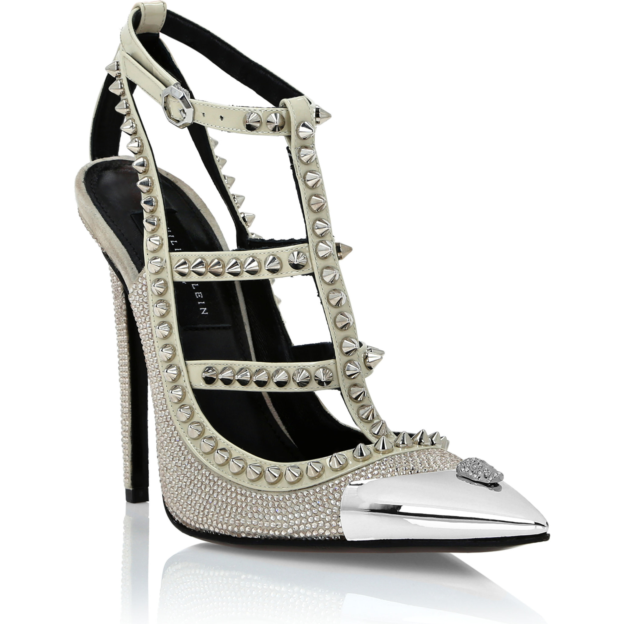 PHILIPP PLEIN Sandalias Tacones Altos SKULL