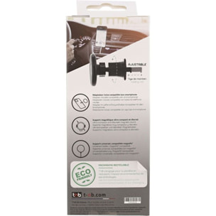 Support smartphone TNB Magsafe pour grille d'aération noir