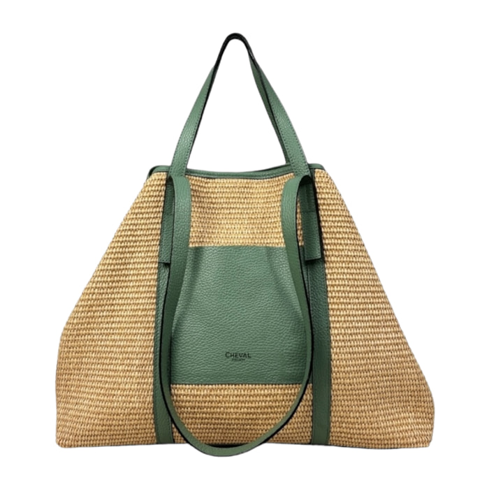 Borsa a spalla Cheval Firenze Formentera Verde Salvia