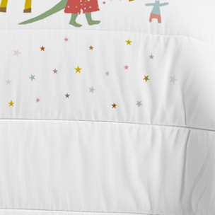 Edredón Nórdico Estampado - Infantil - 100% Algodón - 200 gr/m² con Tacto Pluma - Fiesta