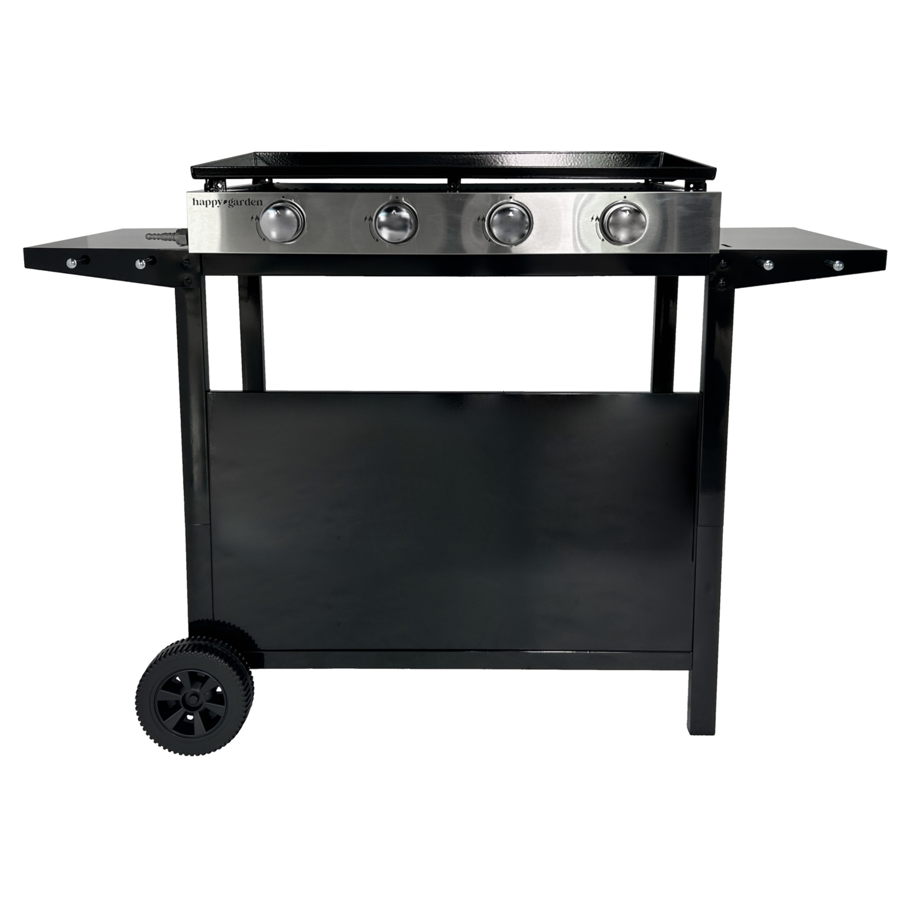 Plancha au gaz MÉRIDA 4 brûleurs + chariot