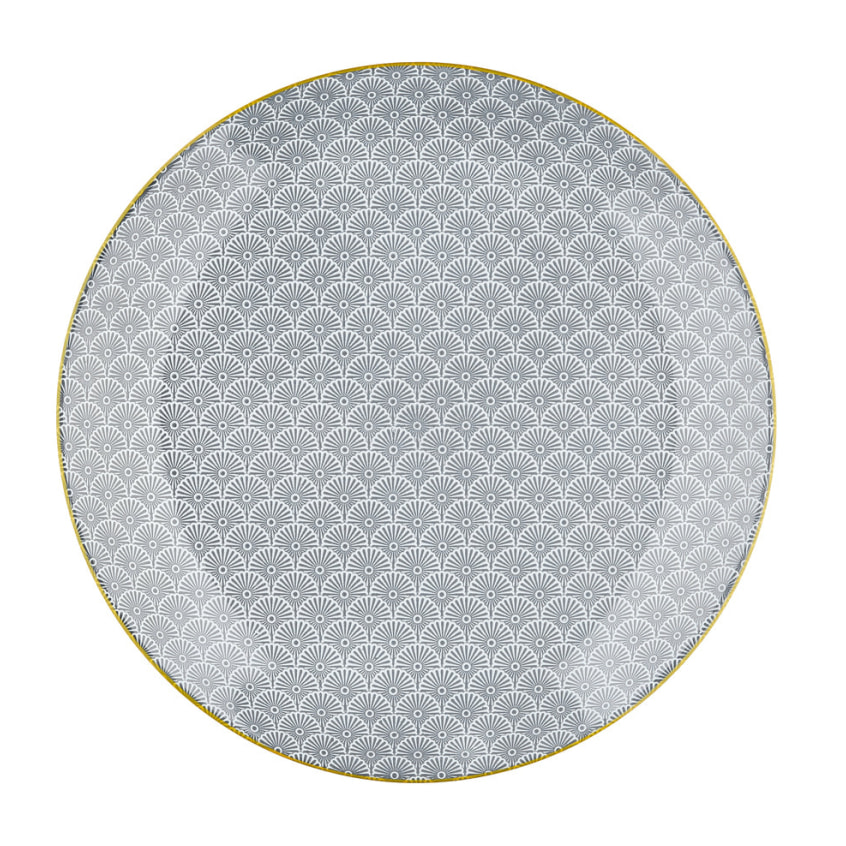 Assiette PATTERN Ø26cm - 6 pièces - Eclipse