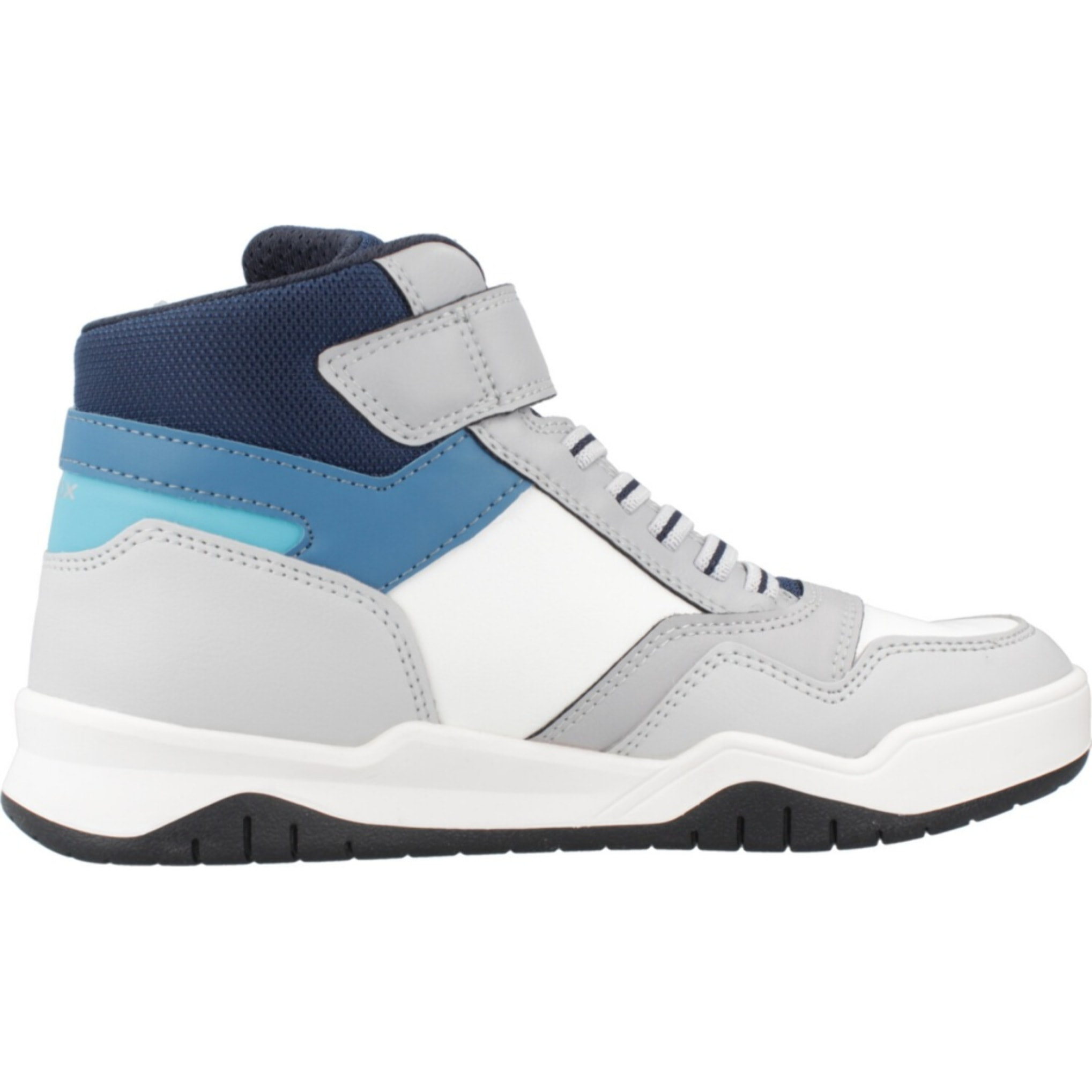 Zapatillas Niño de la marca GEOX  modelo J PERTH BOY GRIS