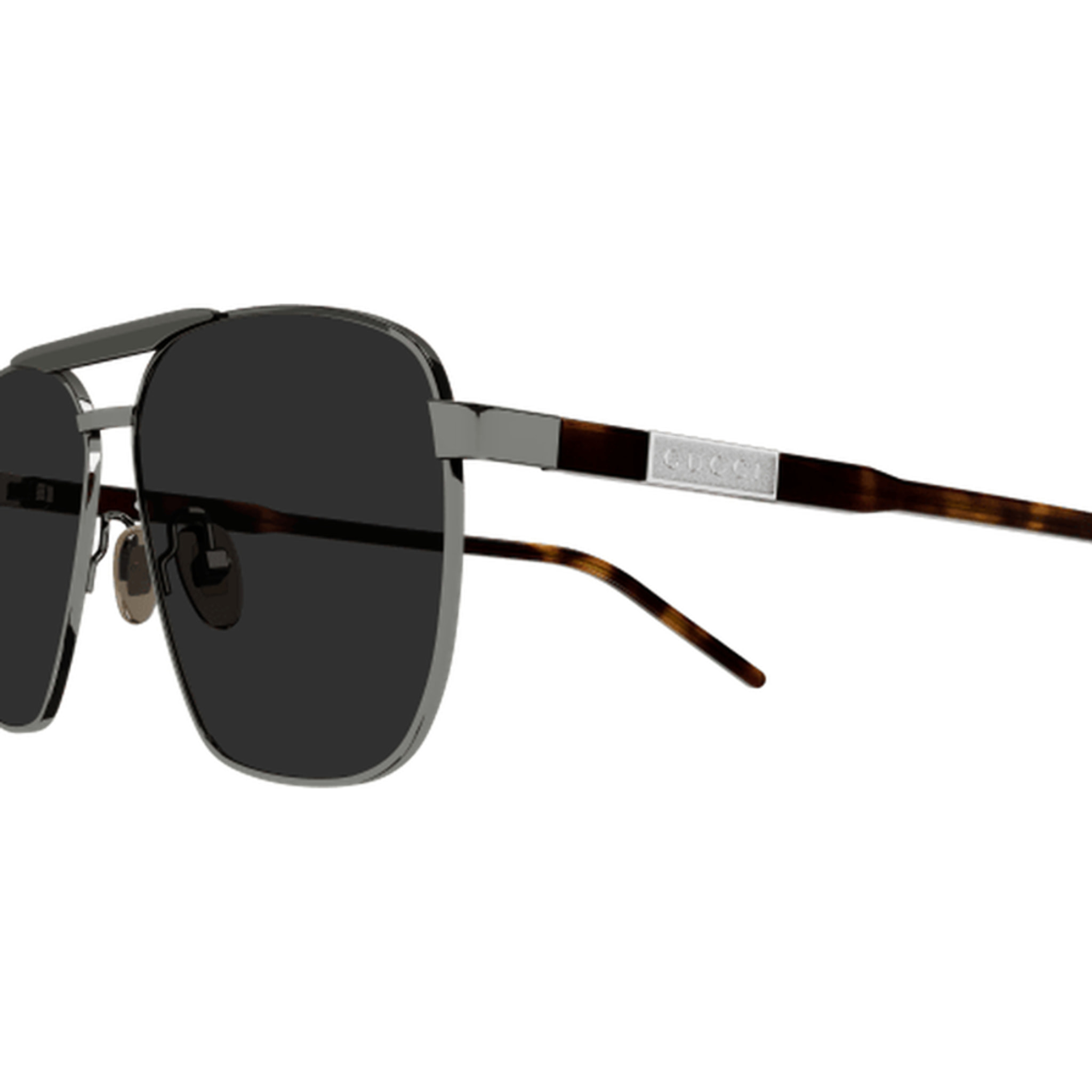 Gafas de Sol Gucci GG1164S-001 de Metal Hombre 58 mm