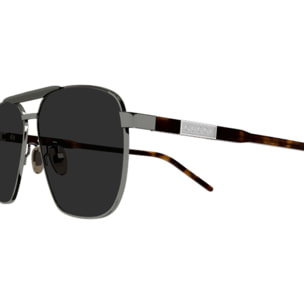 Gafas de Sol Gucci GG1164S-001 de Metal Hombre 58 mm