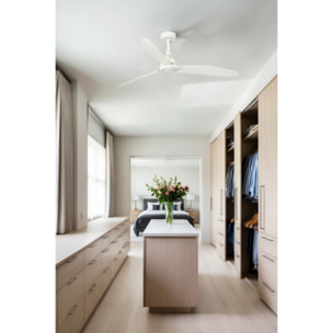 JUST FAN M ventilatore da soffitto bianca