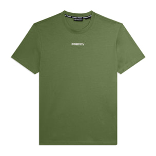 T-shirt in cotone a manica corta con logo FREDDY