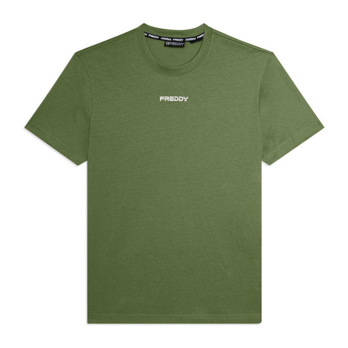 T-shirt in cotone a manica corta con logo FREDDY