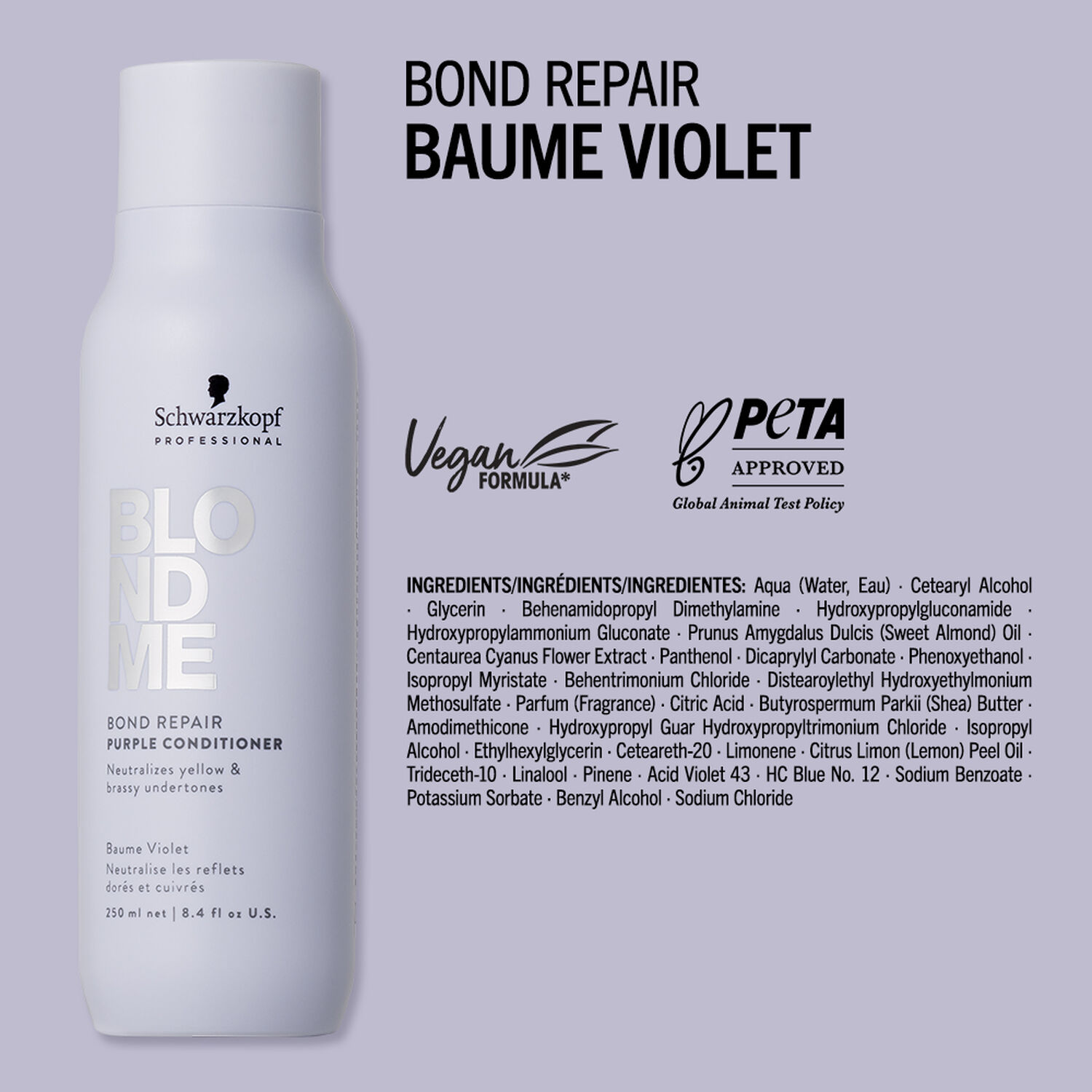 BlondMe - Baume Violet 250ml