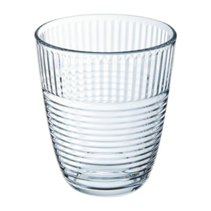 6 vasos de agua 31 cl Concepto - Luminarc