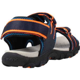 Sandalias Niño de la marca GEOX  modelo JR SANDAL STRADA A AZUL