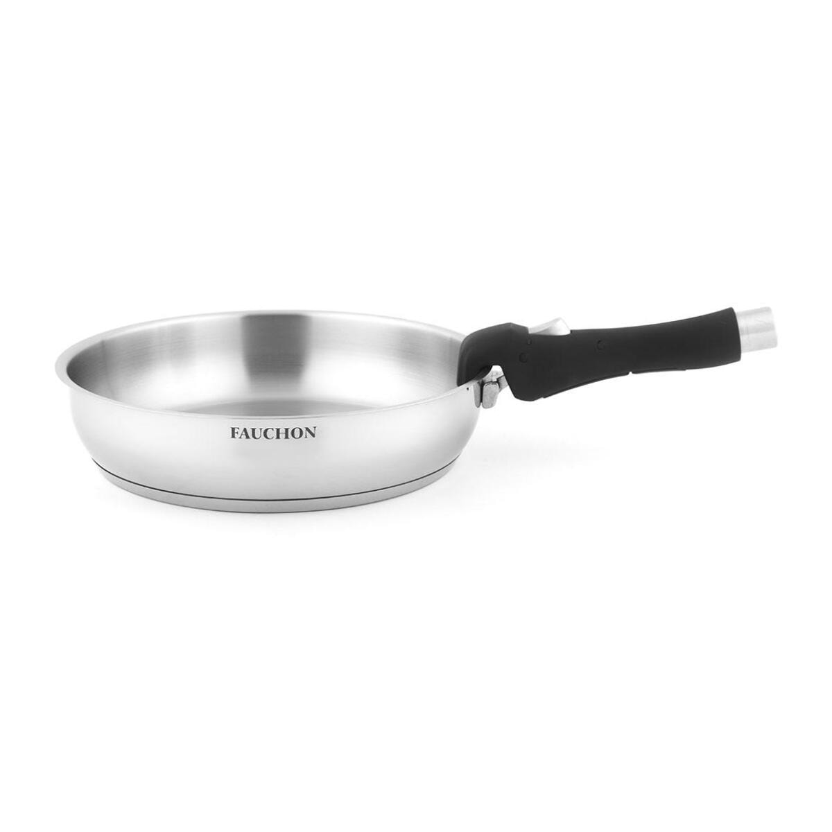 Set 7 pièces amovible inox 18 8 induction