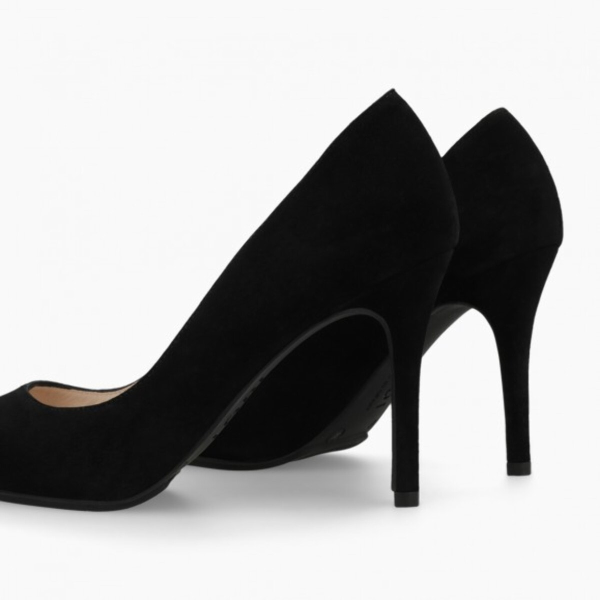 ZAPATOS DE SALÓN NEGROS ANTE RAMIN-GO