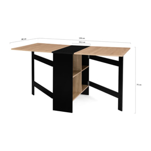 Tables à manger dépliables Edi avec rangement intégré