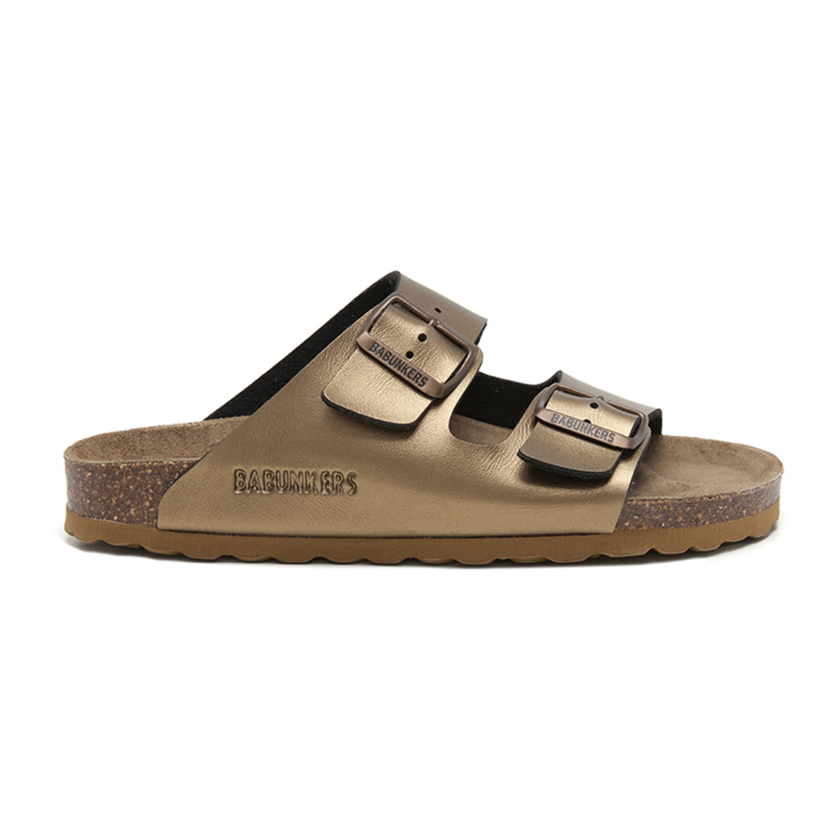 SANDALIA BABUNKERS MARRON