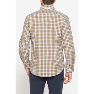 CAMICIA BUTTON-DOWN CON MANICA LUNGA E TASCHINO
