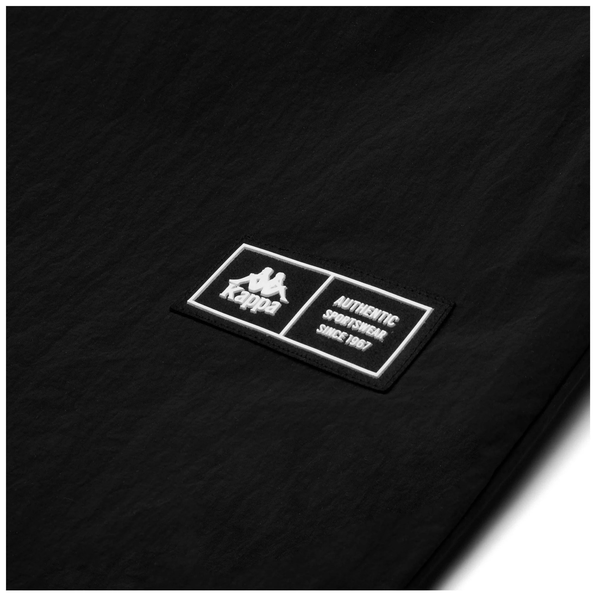 Kappa - Pantaloni Uomo Nero - Authentic Nylan