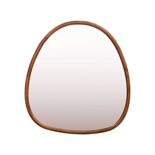 Miroir organique bois de sapin 75cm CHARLIE