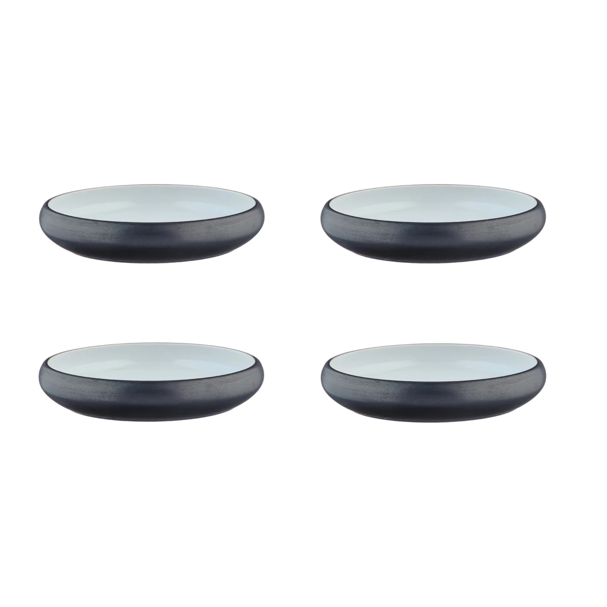Assiette creuse GOURMET Ø21,5cm - 4 pièces - Onyx