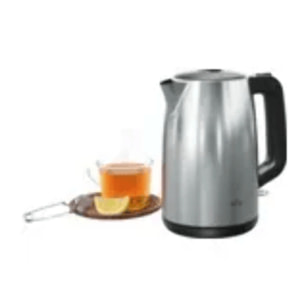 AEG Hervidor de agua de de acero inoxidable de 2200 W y 1,7 litros de capacidad K3-1-3ST