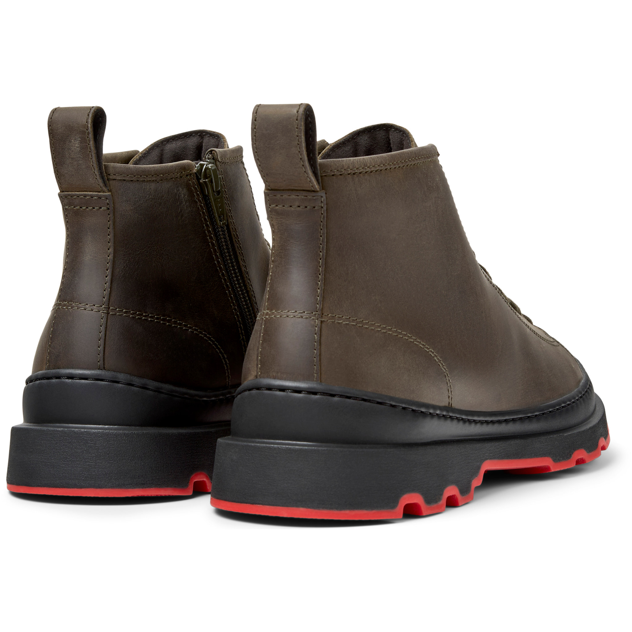 Stivaletti - CAMPER Brutus+ - Verde - Nubuck