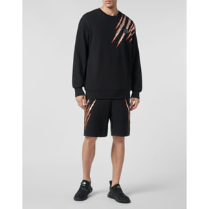 PLEIN SPORT Sudadera con capucha SCRATCH