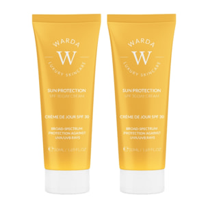 Dúo de crema de día con protección solar SPF 30