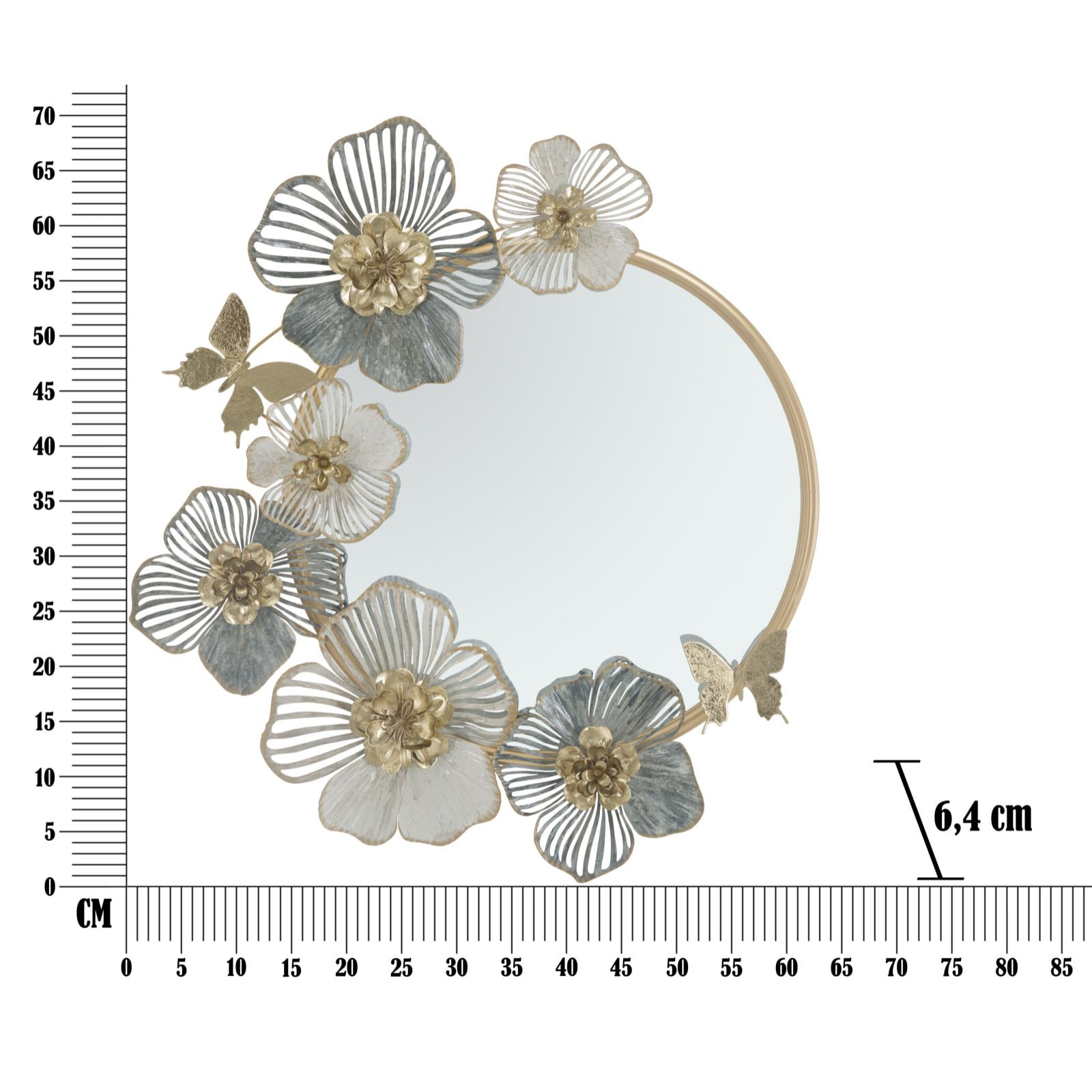 SPECCHIO AMY CM 63X6,4X70,5