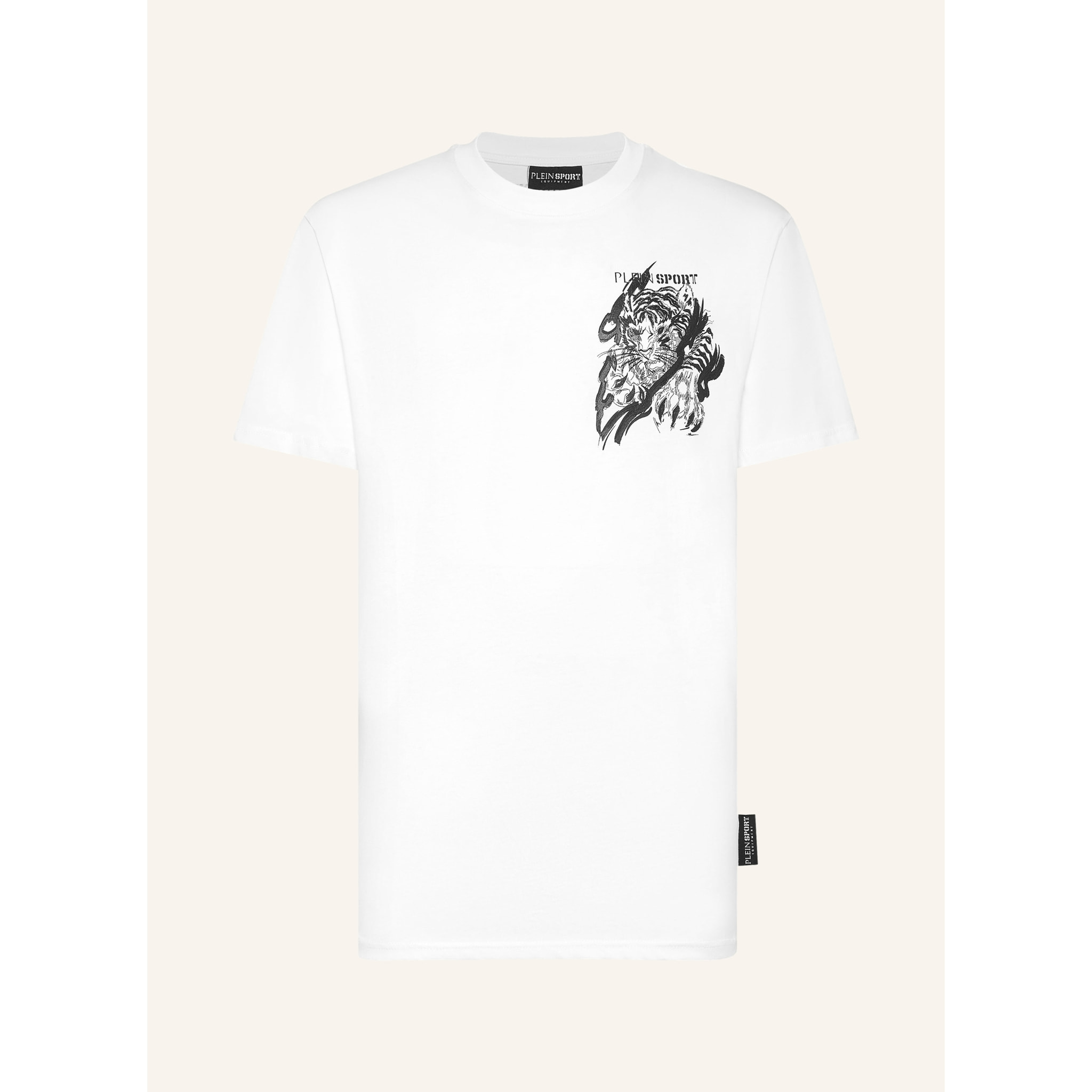 PLEIN SPORT Camiseta Cuello Redondo TIGER