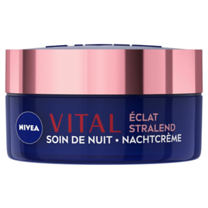 Pack de 2 - NIVEA - Soin de Nuit VITAL Eclat 2X50ml