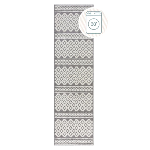 Tapis lavable de couloir JHANSI