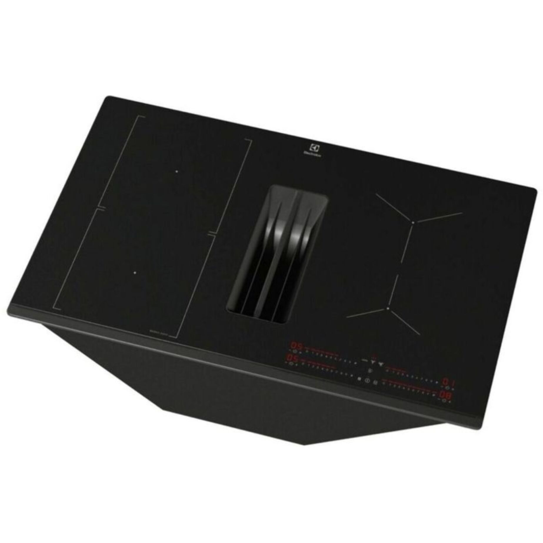 Plaque induction aspirante ELECTROLUX KCC8344 - Hotte intégrée 80cm
