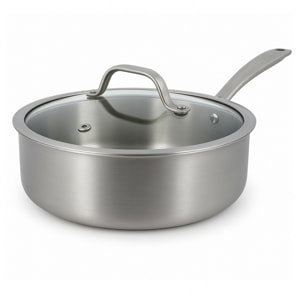 Sauteuse acier inoxydable 24cm - fait en France - tous feux TRIPLY